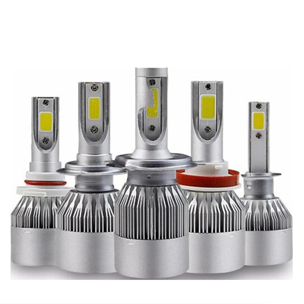 Becuri LED Auto 12V 6000K - Iluminare Puternică