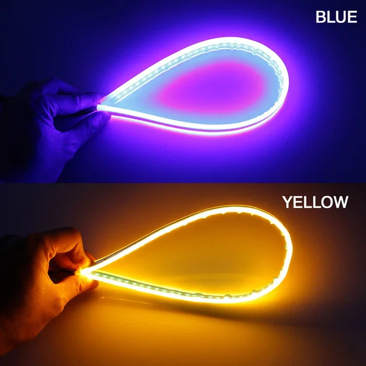 Bandă LED DRL 12V cu Semnalizare Dinamică - Daylight Flow