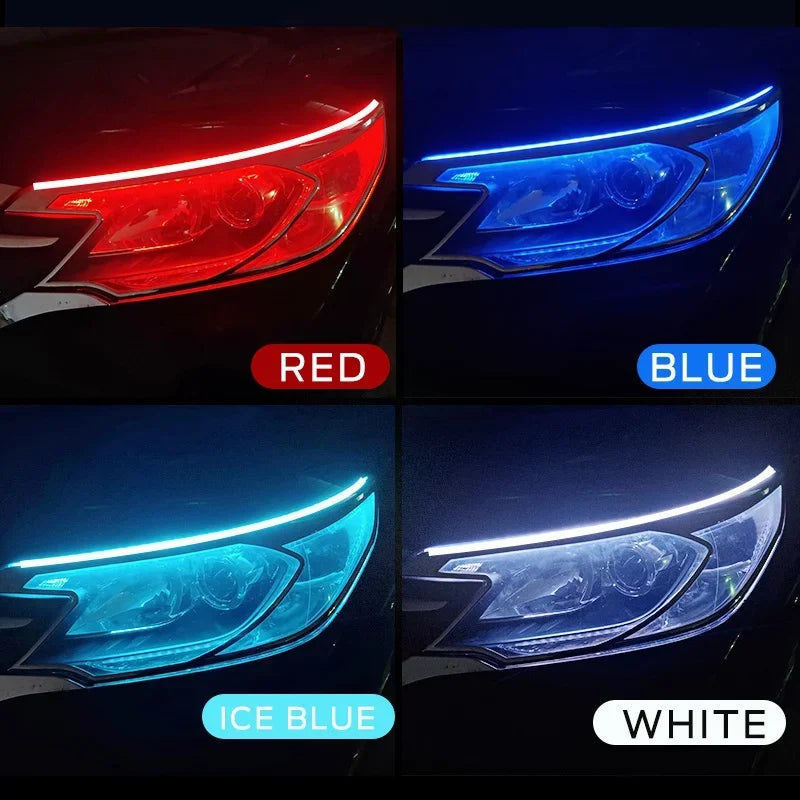 Bandă LED DRL 12V cu Semnalizare Dinamică - Daylight Flow