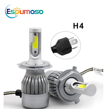 Becuri LED Auto 12V 6000K - Iluminare Puternică