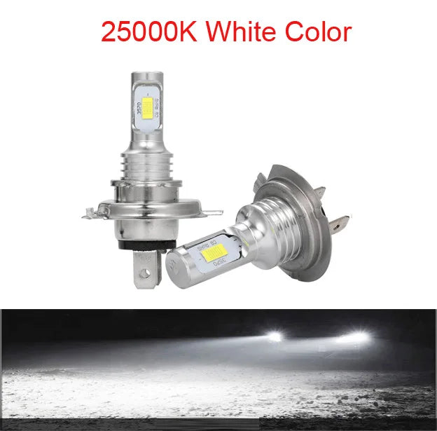 Becuri LED Auto H7 12V-24V - Iluminare Puternică 6000K