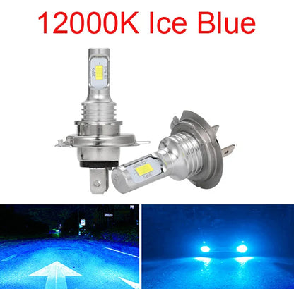 Becuri LED Auto H7 12V-24V - Iluminare Puternică 6000K