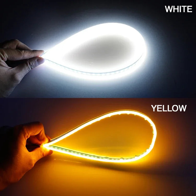 Bandă LED DRL 12V cu Semnalizare Dinamică - Daylight Flow